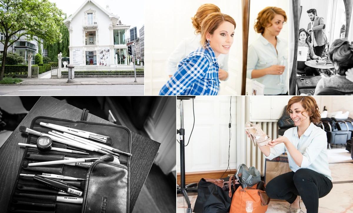 Hochzeitsfotografie Schloss Sihlberg Getting Ready Details Zuerich Schweiz